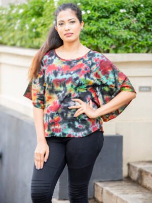 tie dye blouse