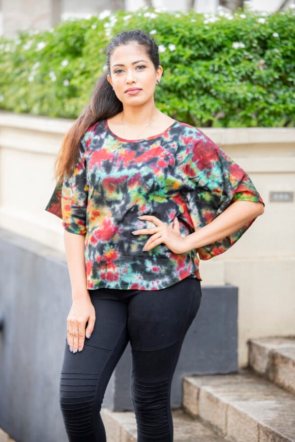 tie dye blouse