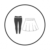 Can be were with blouse or skirt